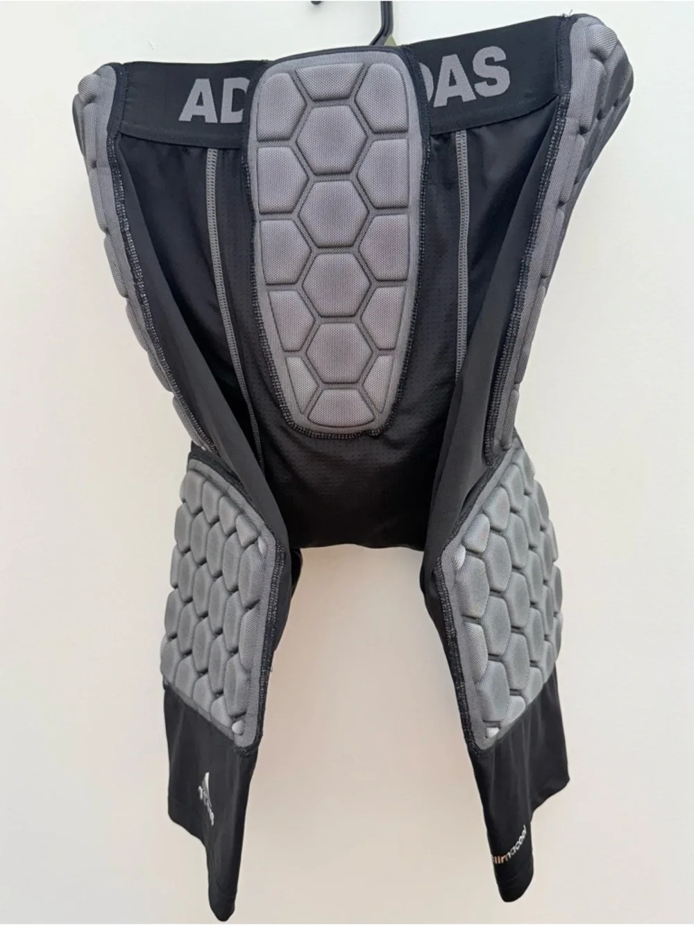 Adidas Climacool Techfit Football Girdle Padded Compression Shorts 5  Mens L New